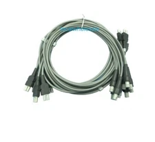 10Lead ECG EKG Leadwire For CAM14 MAC1100 1200 1200ST MAC5000, 5000ST 10pcs/Set