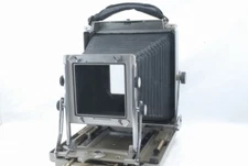 Toyo Field 4 3/4 x 6 1/2 Camera Body Back Glass is 4x5 *16F13958