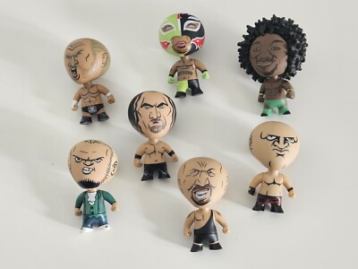 Jakks Pacific WWE Wrestling Vinyl Aggression Series Lot Of 7 Figures 3'' 2008