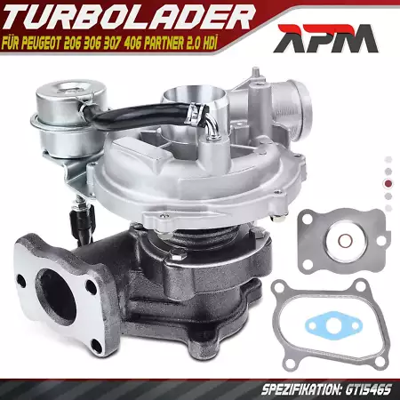Turbolader PEUGEOT 306 Break 2.0 HDI 90 (7E, N3, N5)