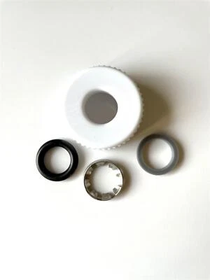 (Aqualisa 022604) WHITE OUTLET SET - 15MM (SPARES)