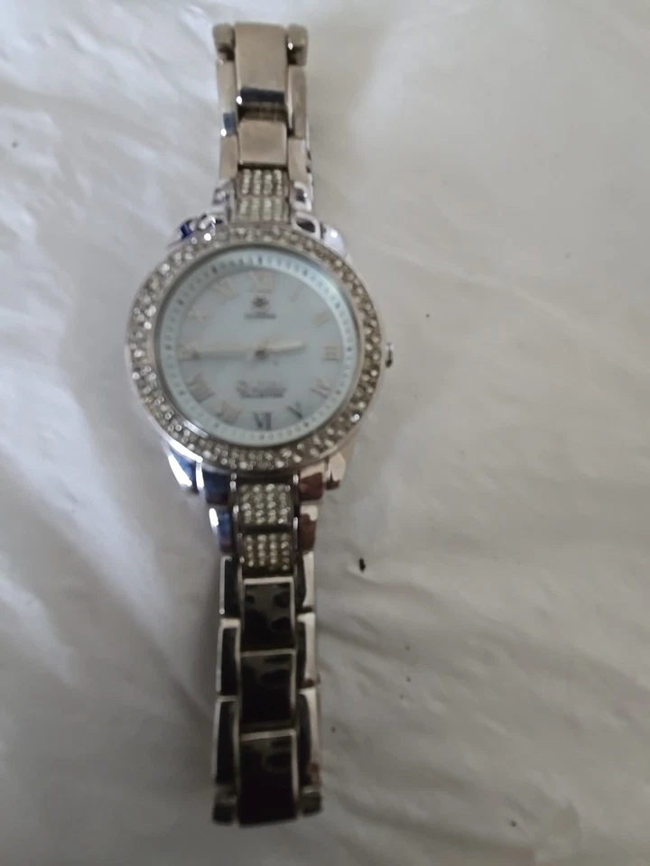Ladies Watch “MORGAN” with a Diamond, Japan Movement and Mother Of Pearls Dial, - image 2 of 4