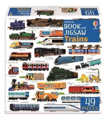 Sam Smith Gabriele Antonini Usborne Book and Jigsaw Trains (Taschenbuch)