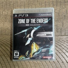 PS3 Zone of the Enders HD Collection Game CIB Konami Tested W Sith Acolyte Card