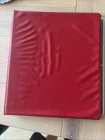 Empty Stanley Gibbons New Thames SG First Day Cover Album  10 Leaves Red GB A4