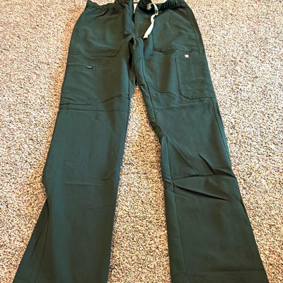 FIGS MENS SMALL TALL CAIRO CARGO SCRUB PANTS