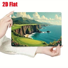 8Guanzhuang Golf Course Scenery Aluminum Foil Painting, Rustproof and Waterproof