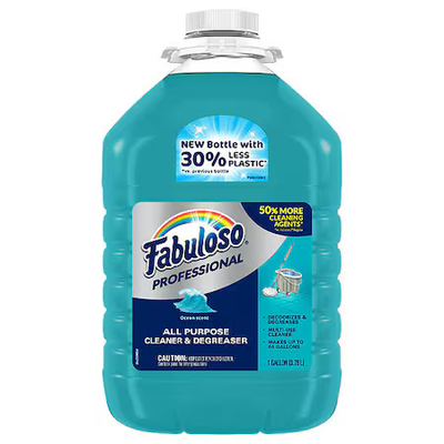 #ad Fabuloso Us05252a All Purpose Cleaner Jug 1 Gal Ocean Cool 4 Pk $64.35
