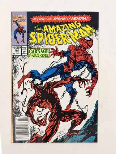 AMAZING SPIDER-MAN # 361 1994 1st Full Carnage Appearance Newsstand NM