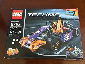 LEGO Technic 2 in 1 42048 Race Kart with Instructions, missing spare parts.