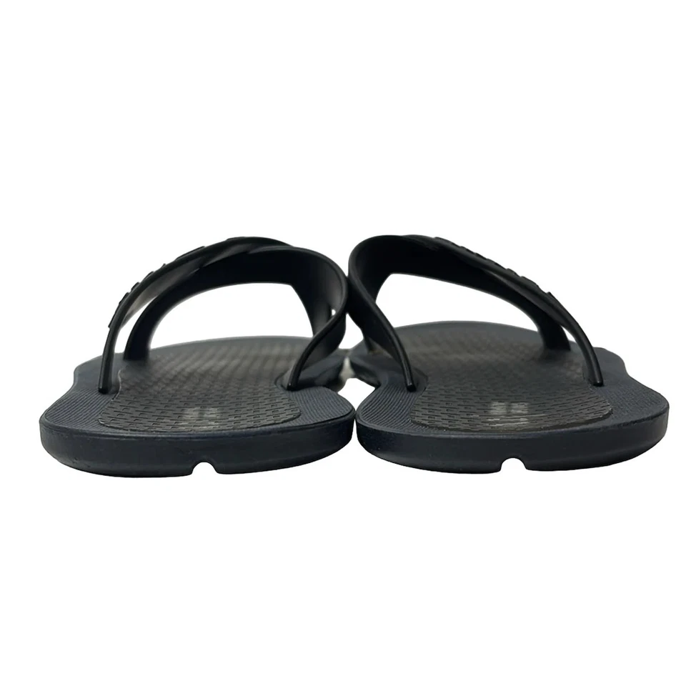 Auth ARMANIJEANS - Black Rubber Men's Sandals - Image 3 of 4