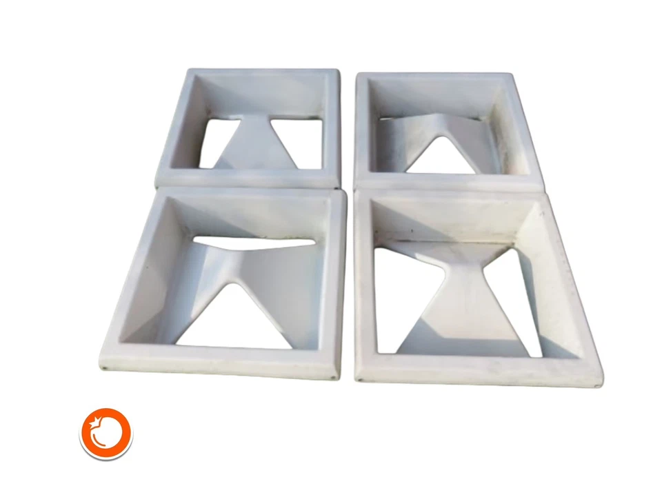 Horten Kachel Aluminium Fassaden  Element Design Egon Eiermann Helmut Rode 60er - Bild 2 von 3