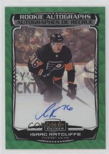 2022-23 O-Pee-Chee Platinum Rookie Emerald Surge 2/10 Isaac Ratcliffe Auto 01g1