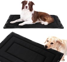 Chew Proof Dog Bed Crate Pad 41x28  Riveted Indestructible Kennel Mat