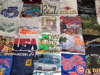 LOT OF 315 VINTAGE T SHIRTS VTG 80s 90s Y2K DESTINATION NOVELTY TOONS SPORTS USA