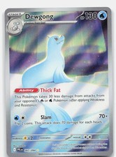 Dewgong Holo Illustration Rare ME02: Phantasmal Flames 097/094 NM