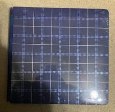 Creative Memories 12x12 Genuine  blue checker board style Album cover