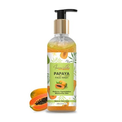 Iuvenis Veda Papaya Face Wash For All Skin Types 200ml