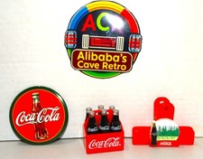 vintage coca cola magnets lot 90's