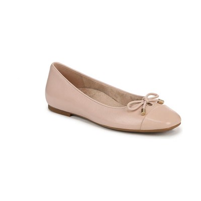 Women's Womens Klara Ballet Flats Cameo rose leather