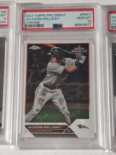 2023 Topps Pro Debut Jackson Holliday #PDC7 Chrome Baseball Card PSA 10 GEM MINT