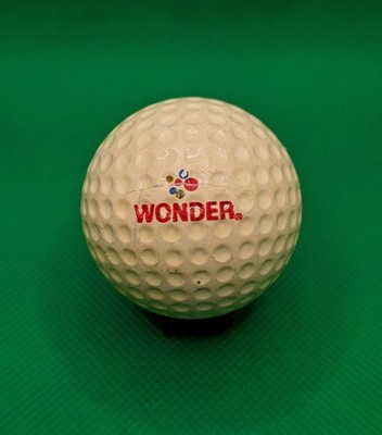 Vintage Classic Wonder Bread Fresh Baked logo golf ball