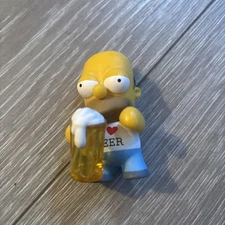 Moe's Tavern Series Homer Simpson I Love Beer Vinyl Kidrobot Figure 3"