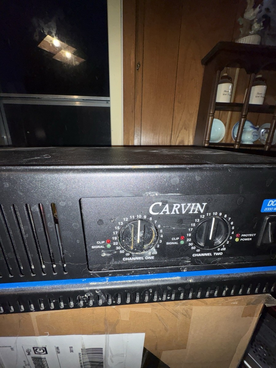 Carvin DCM 2000 Professional Power Amplifier 2000 Watts L@@K!! | eBay