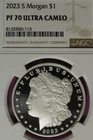 2023 S NGC PF70 ULTRA CAMEO MORGAN SILVER DOLLAR #B52843