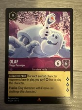 Olaf - Happy Passenger 50/204 Rare Shimmering Skies Lorcana Near Mint
