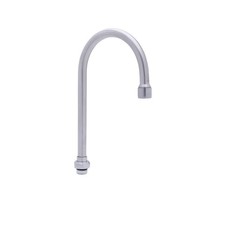 T S Brass S133X-A22 Eversteel Stainless Steel 5-3/4" Swivel Gooseneck Spout