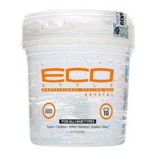 Eco Style Krystal Styling Gel - Adds Body and Shine to all Styles - Moisturizes
