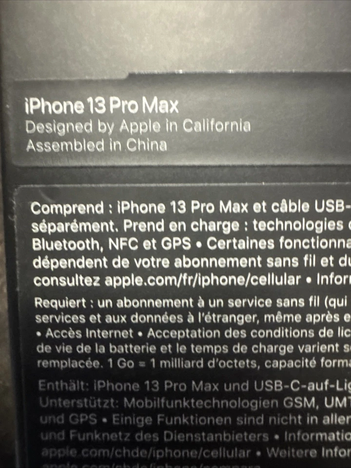 Apple iPhone 13 Pro Max 128 GB Sierra Blue - Bild 4 von 4