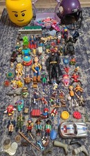 100 Vintage Modern Random Mixed Lot Reseller Toys Action Figures 80s 90s Y2k