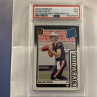 2024 Donruss Drake Maye Rated Rookie Throwback PSA 7 RC