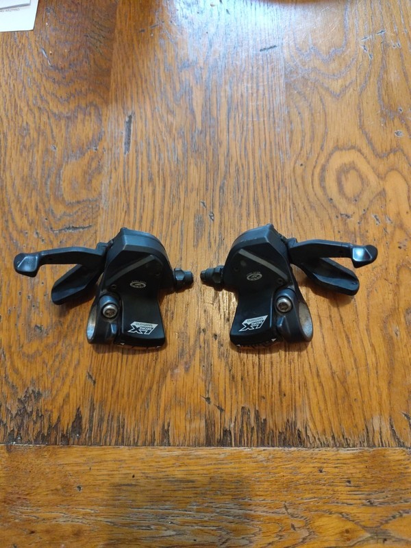 Shimano Deore LX SL-M570 Shifter Set Mega 9 Speed Retro /Vintage 3x9  set