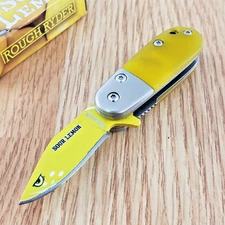 Rough Ryder Assisted Folding Knife 1.38" Stainless Steel Blade Acrylic Handle