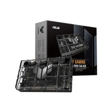 PWM Fan Hub for 6 Case Fans - RGB Connector, Dual SATA Power