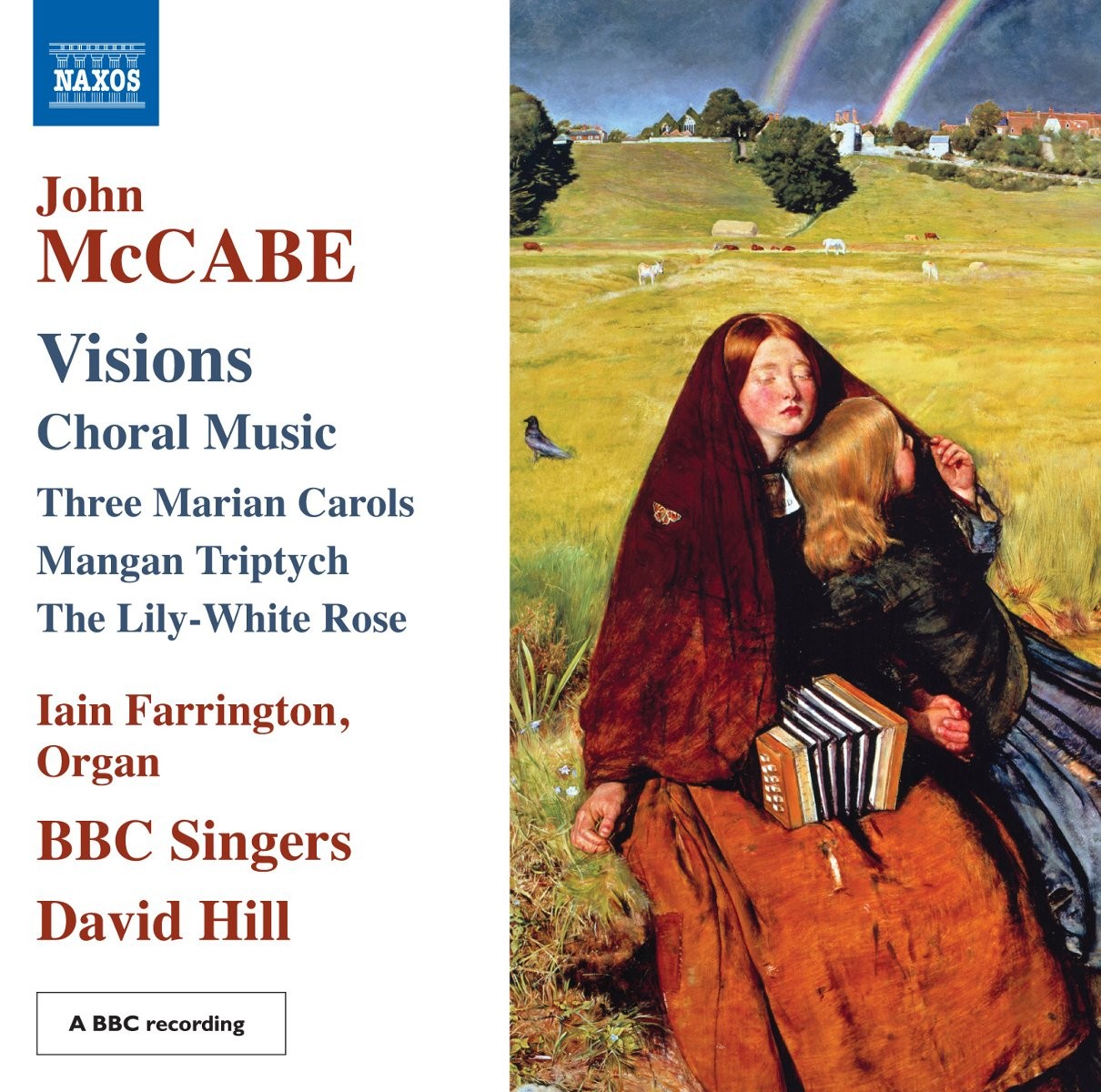 8573053 Bbc Singers:david Hill McCabe: Visions | Choral Music CD 8573053 NEW