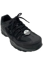 Skechers Men's Cankton Round Steel Toe Work Sneaker Black