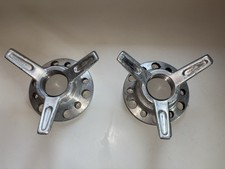 Vintage Halibrand Wheel Knock Offs Race Sprint Car Indy Roadster 6 Pin Plates