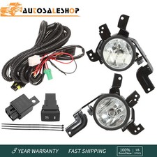 A Pair For 07-09 Honda CR-V CRV 2007-2009 Bumper Fog Lights Lamps+Wiring+Switch