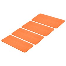 12'' 5'' Felt Bag Base Shaper, 4pcs Bag Bottom Organizer Rectangle, Orange
