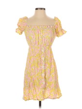 Faithfull the Brand Women Yellow Casual Dress 4