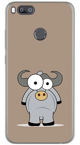 Funda Gel Tpu para Xiaomi Mi 5X / Mi A1 Diseño Toro Dibujos - Imagen 1 de 1
