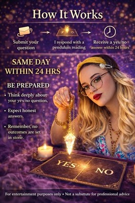 Yes Or No Pendulum Reading 5 Answer Predictions, Psychic Medium - 100% Accurate