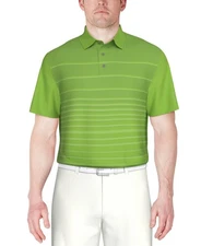 PGA TOUR Mens Regular fit Short Sleeve Polo Shirt Medium Green