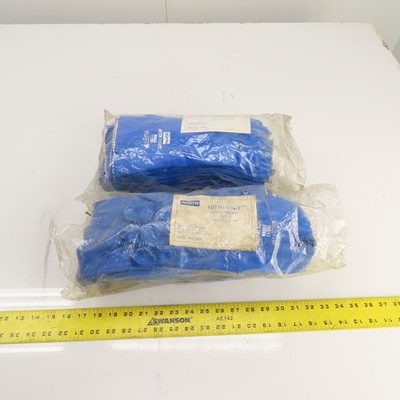 North NK803 Nitri-Knit Size 11/XXL Rough Finish Nitrile Gloves 20 Pairs