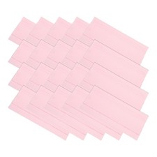 Microfiber Cleaning Cloth 6" x 6" Soft for Camera Lens Eyeglasses Pink 20pcs