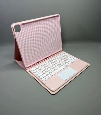 Slim Folio Tastatur Hülle Touchpad Cover Ständer für iPad Air 13  / iPad Pro 12,9 
